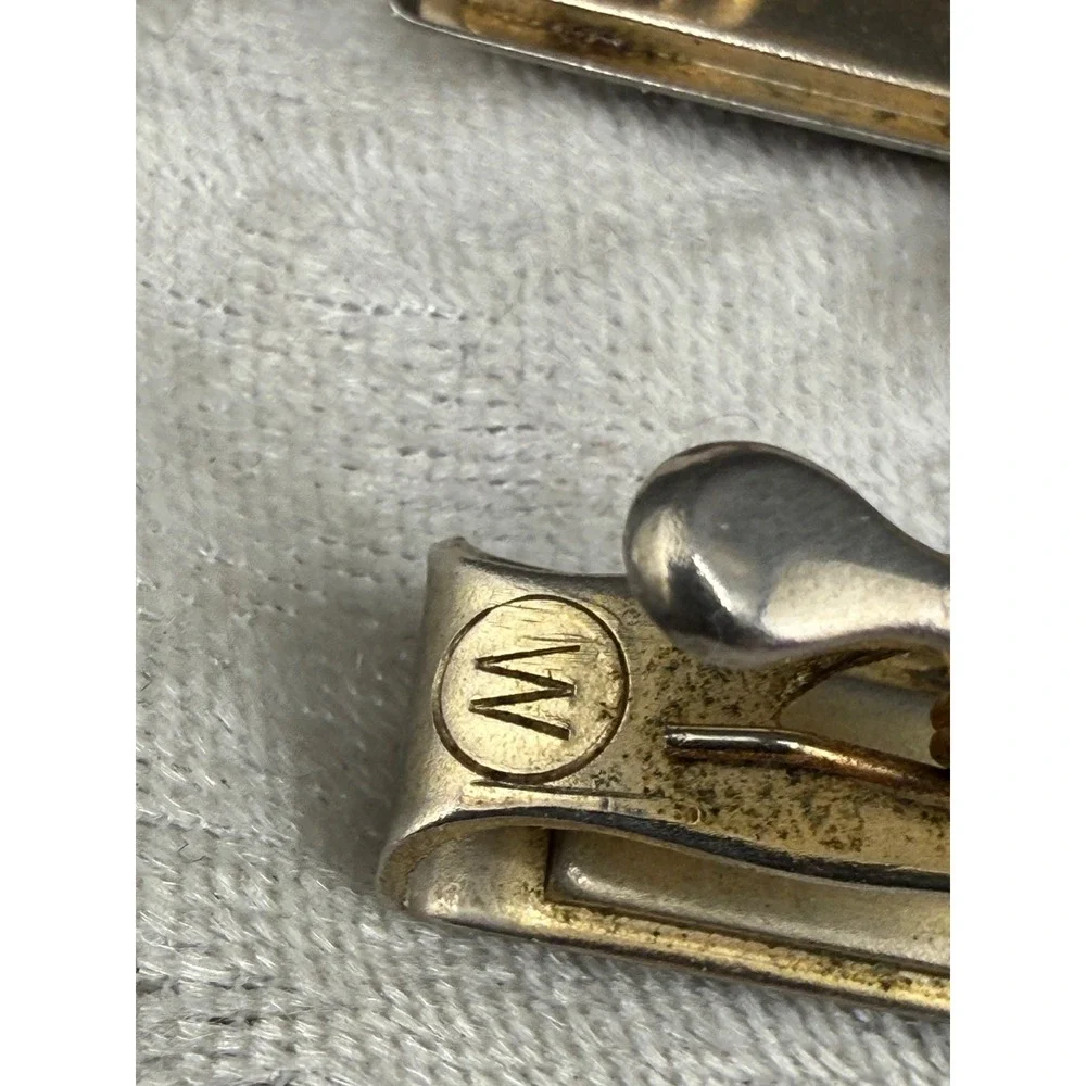 Vintage Cufflinks Tie Tack Lot‎ 3 Sets Some Signed